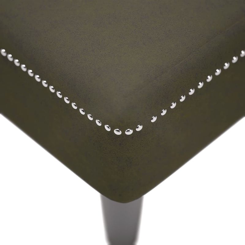 Casa si Gradina - Mobilier - Scaune si fotolii - Fotolii - Sezlong cu perna si cotiera dreapta, verde kaki piele ecologica - Infinity.ro