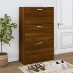 Casa si Gradina - Mobilier - Organizare si depozitare - Organizator incaltaminte - Pantofar, stejar maro, 63x24x103 cm, lemn compozit - Infinity.ro