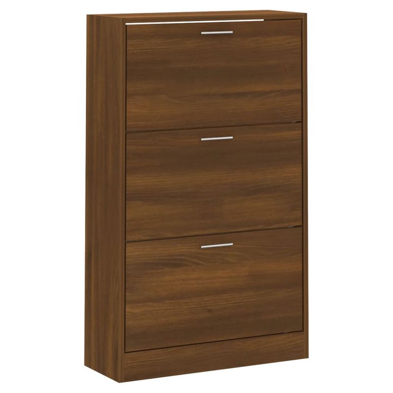 Casa si Gradina - Mobilier - Organizare si depozitare - Organizator incaltaminte - Pantofar, stejar maro, 63x24x103 cm, lemn compozit - Infinity.ro