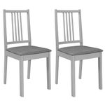Casa si Gradina - Mobilier - Seturi de mobilier - Seturi bucatarie - Set mobilier de bucatarie, 3 piese, gri, MDF - Infinity.ro