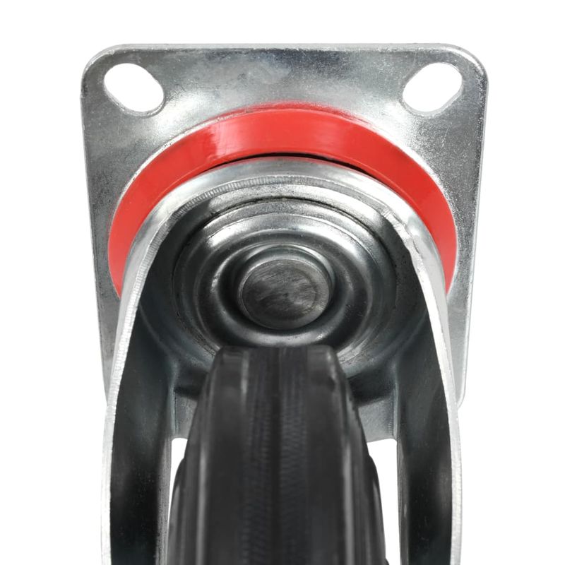 Casa si Gradina - Constructii - Depozitare, transport si protectie - Echipamente pentru transport si ridicat - Roti pivotante, 12 buc., 200 mm - Infinity.ro