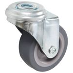 Casa si Gradina - Constructii - Depozitare, transport si protectie - Accesorii echipamente pentru transport si ridicat - Roti pivotante cu gaura pentru surub, 16 buc., 50 mm - Infinity.ro