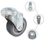 Casa si Gradina - Constructii - Depozitare, transport si protectie - Accesorii echipamente pentru transport si ridicat - Roti pivotante cu gaura pentru surub, 8 buc., 50 mm - Infinity.ro