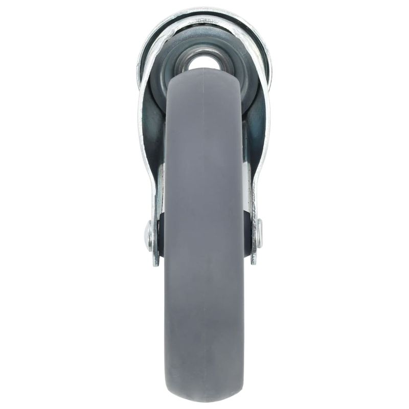 Casa si Gradina - Constructii - Depozitare, transport si protectie - Accesorii echipamente pentru transport si ridicat - Roti pivotante cu gaura pentru surub, 24 buc., 125 mm - Infinity.ro