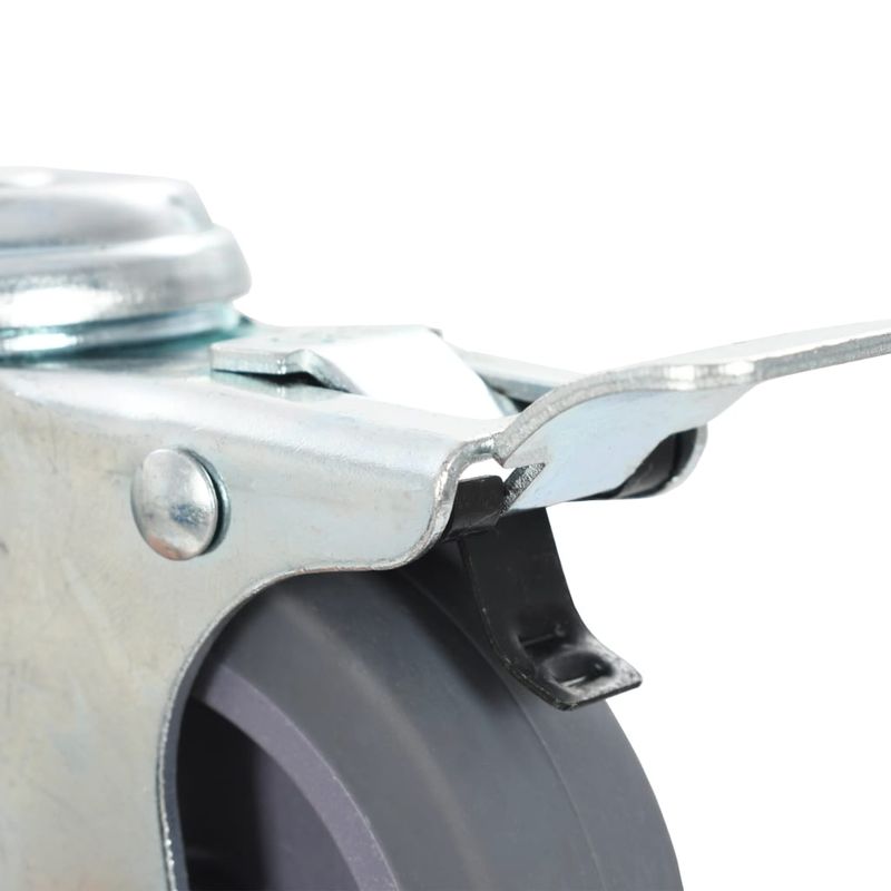 Casa si Gradina - Constructii - Depozitare, transport si protectie - Accesorii echipamente pentru transport si ridicat - Roti pivotante cu gaura pentru surub, 16 buc., 75 mm - Infinity.ro