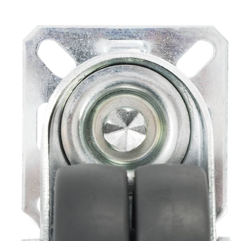 Casa si Gradina - Constructii - Depozitare, transport si protectie - Echipamente pentru transport si ridicat - Roti pivotante duble, 24 buc., 50 mm - Infinity.ro