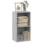 Casa si Gradina - Mobilier - Biblioteci si rafturi - Biblioteci - Biblioteca, gri sonoma, 40x30x77 cm, lemn prelucrat - Infinity.ro