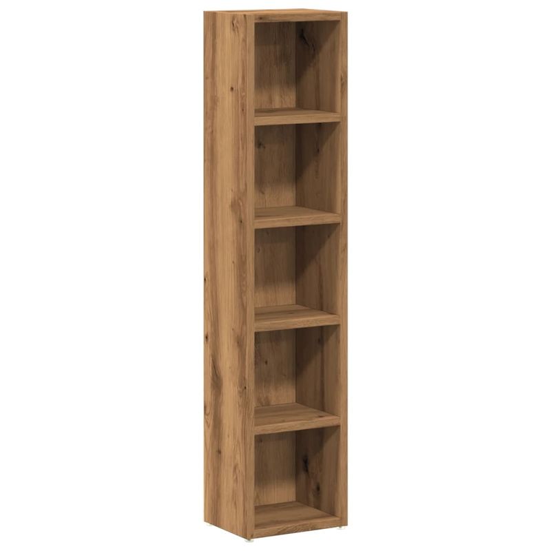 Casa si Gradina - Mobilier - Dulapuri si sifoniere - Dulapuri - Dulap CD 2 buc. stejar artizanal 21x16x93,5 cm lemn prelucrat - Infinity.ro