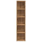 Casa si Gradina - Mobilier - Dulapuri si sifoniere - Dulapuri - Dulap CD 2 buc. stejar artizanal 21x16x93,5 cm lemn prelucrat - Infinity.ro