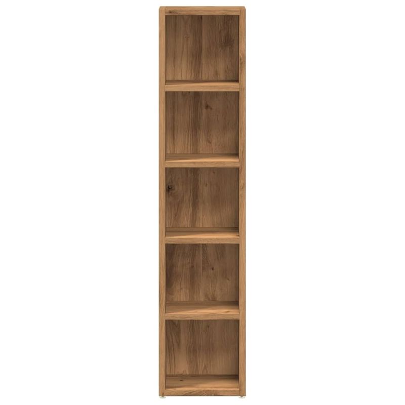 Casa si Gradina - Mobilier - Dulapuri si sifoniere - Dulapuri - Dulap CD 2 buc. stejar artizanal 21x16x93,5 cm lemn prelucrat - Infinity.ro