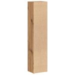 Casa si Gradina - Mobilier - Dulapuri si sifoniere - Dulapuri - Dulap CD 2 buc. stejar artizanal 21x16x93,5 cm lemn prelucrat - Infinity.ro