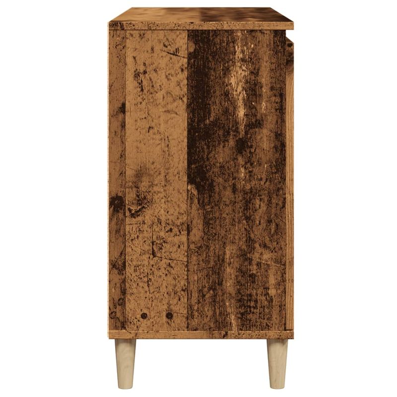 Casa si Gradina - Mobilier - Comode si corpuri - Comode - Dulap, lemn vechi, 102x35x70 cm, lemn prelucrat - Infinity.ro