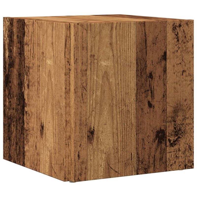 Casa si Gradina - Mobilier - Mese si birouri - Mese living - Masuta laterala, lemn vechi, 33x33x34 cm, lemn prelucrat - Infinity.ro