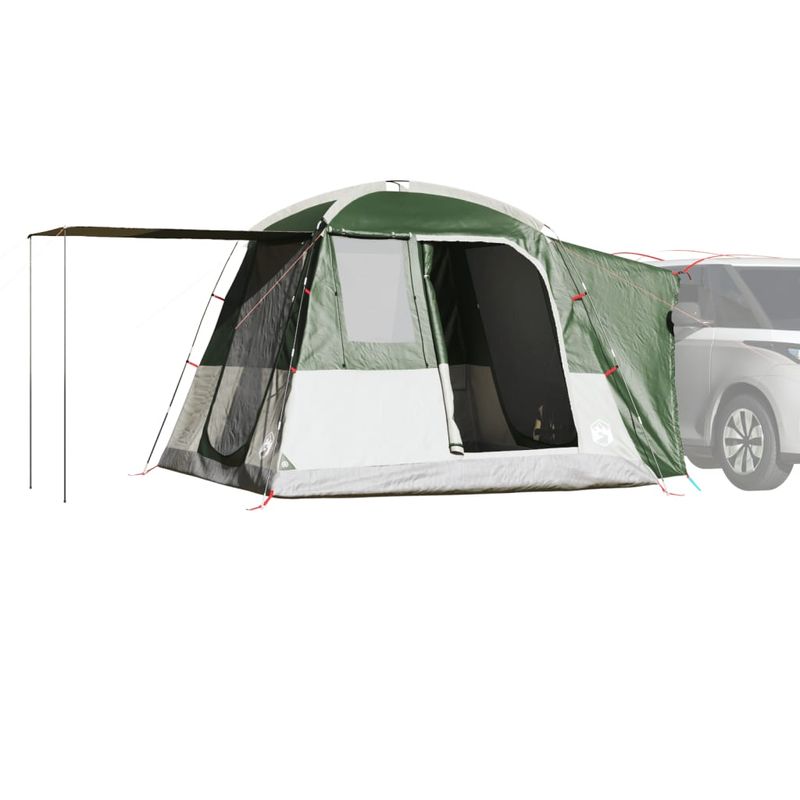 Sport si Outdoor - Camping - Corturi camping - Cort auto pentru 4 persoane, verde, impermeabil - Infinity.ro