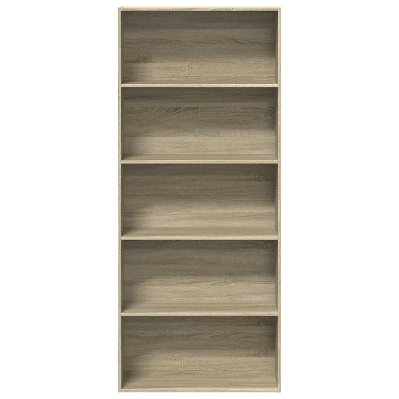 Casa si Gradina - Mobilier - Biblioteci si rafturi - Biblioteci - Biblioteca, stejar sonoma, 80x30x189 cm, lemn prelucrat - Infinity.ro