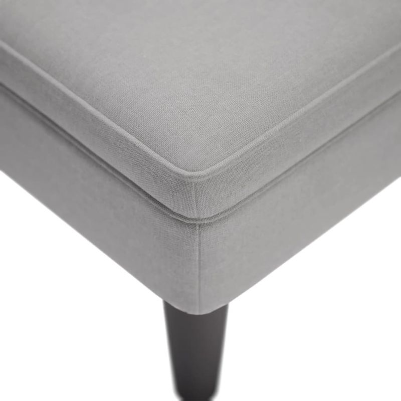 Casa si Gradina - Mobilier - Scaune si fotolii - Fotolii - Sezlong cu perna si cotiera dreapta, gri nor, textil - Infinity.ro