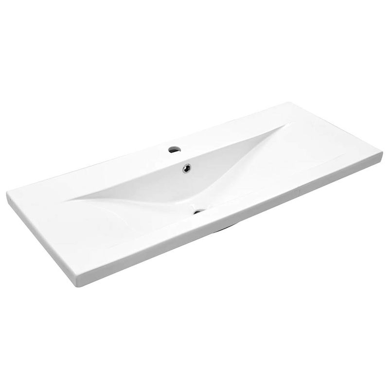 Casa si Gradina - Mobilier - Comode si corpuri - Masute de toaleta - Dulap cu chiuveta incorporata lemn artizanal 101x39,5x49 cm - Infinity.ro