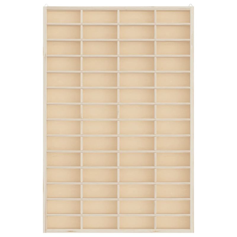 Casa si Gradina - Mobilier - Biblioteci si rafturi - Rafturi - Vitrina de perete cu 56 de compartimente, 40x4,5x60 cm - Infinity.ro