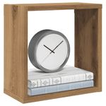 Casa si Gradina - Mobilier - Biblioteci si rafturi - Rafturi - Rafturi de perete cub 6 buc. stejar artizanal, 30x15x30 cm lemn - Infinity.ro