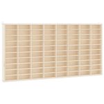 Casa si Gradina - Mobilier - Biblioteci si rafturi - Rafturi - Vitrina de perete cu 80 de compartimente, 80x4,5x40,5 cm - Infinity.ro