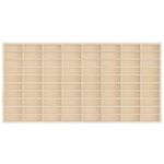 Casa si Gradina - Mobilier - Biblioteci si rafturi - Rafturi - Vitrina de perete cu 80 de compartimente, 80x4,5x40,5 cm - Infinity.ro