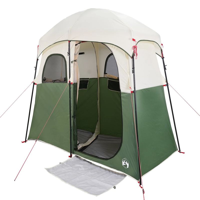 Sport si Outdoor - Camping - Corturi camping - Cort de dus pentru 2 persoane, verde, impermeabil - Infinity.ro