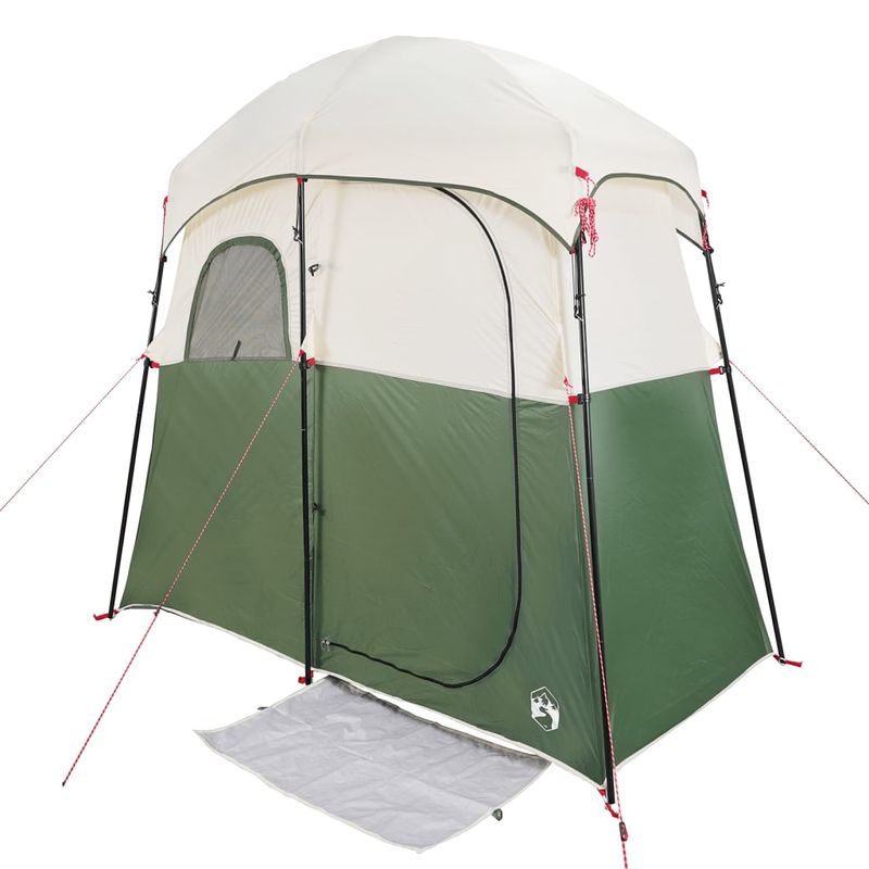 Sport si Outdoor - Camping - Corturi camping - Cort de dus pentru 2 persoane, verde, impermeabil - Infinity.ro