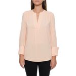 Fashion, accesorii si bijuterii - Femei - Imbracaminte femei - Camasi si bluze femei - Bluza dama Calvin Klein S02TG53A, XL INTL, Roz - Infinity.ro