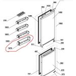 Electronice si Electrocasnice - Aparate frigorifice - Accesorii aparate frigorifice - Raft polita sticle frigider Arctic 4616770600 - Infinity.ro