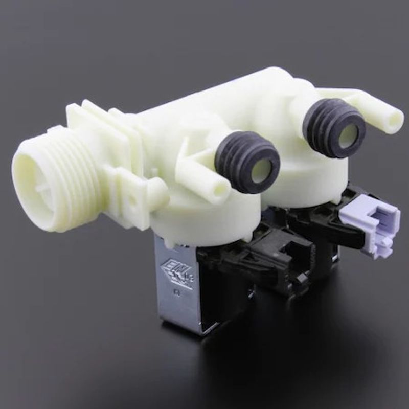 Electronice si Electrocasnice - Masini si uscatoare de rufe - Accesorii masini de spalat si uscatoare - Electrovalva masina de spalat Ariston, Indesit, 2 iesiri, C00110333 - Infinity.ro