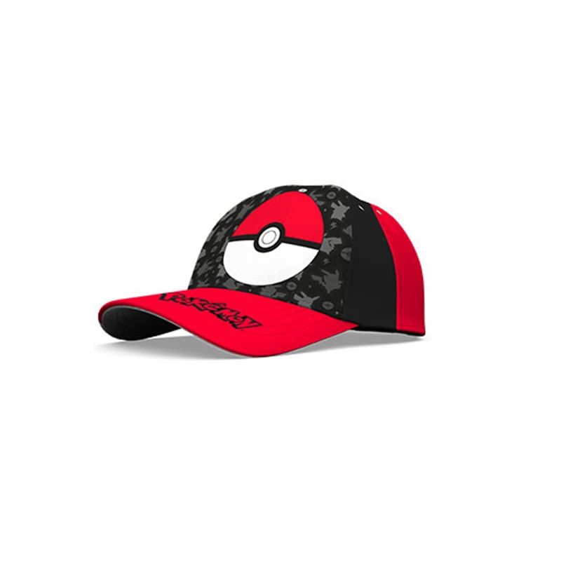 Fashion, accesorii si bijuterii - Copii - Accesorii copii - Caciuli si palarii copii - Sapca copii Pokemon, 54 EU, Rosu - Infinity.ro