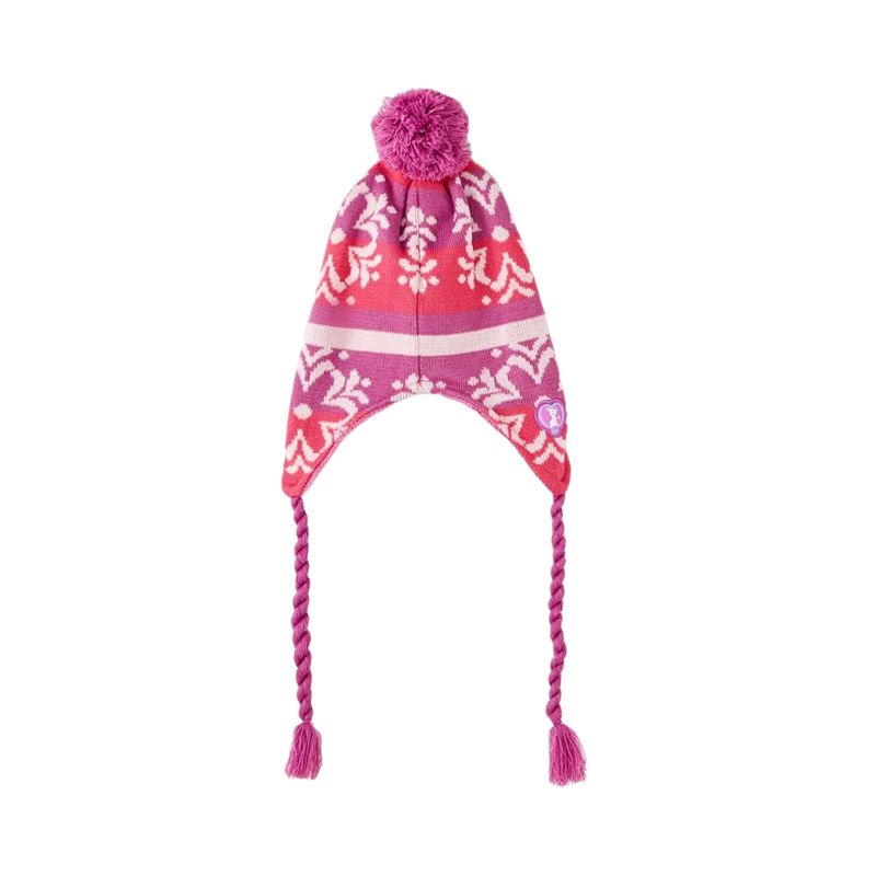 Fashion, accesorii si bijuterii - Copii - Accesorii copii - Caciuli si palarii copii - Caciula peruana Frozen, Violet, 52 cm - Infinity.ro