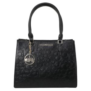 Geanta de umar Roccobarocco Rubino, 33 x 25 x 14 cm 41 x 34 x 19 cm Negru