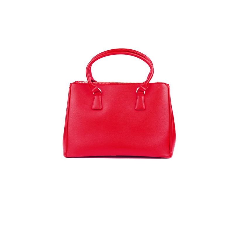 Fashion, accesorii si bijuterii - Femei - Accesorii femei - Genti si rucsacuri femei - Geanta dama Egon Von Furstenberg EVF0622, 28 x 19,5 x 12 cm, Rosu - Infinity.ro
