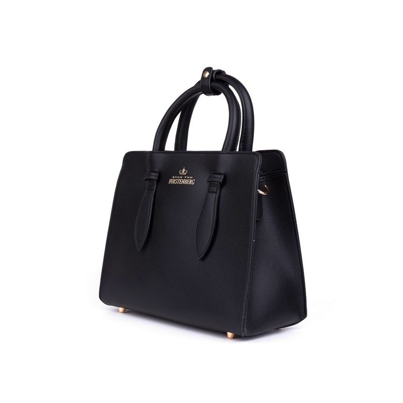 Fashion, accesorii si bijuterii - Femei - Accesorii femei - Genti si rucsacuri femei - Geanta dama Egon Von Furstenberg EVF11822, 28 x 20 x 12 cm, Negru - Infinity.ro
