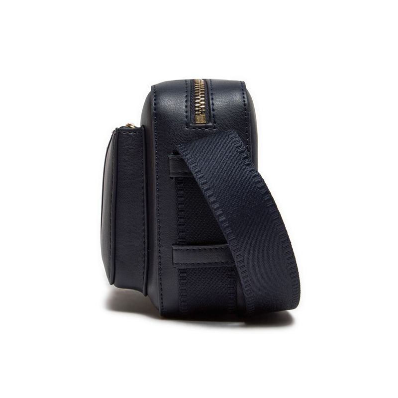 Fashion, accesorii si bijuterii - Femei - Accesorii femei - Genti si rucsacuri femei - Geanta dama Tommy Hilfiger Camera Bag Corp AW0AW16106 Bleumarin 25 x 16 x 11 cm - Infinity.ro