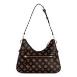 Fashion, accesorii si bijuterii - Femei - Accesorii femei - Genti si rucsacuri femei - Geanta dama Guess Loralee Hobo PG922602 Maro 27 x 14 x 7 cm - Infinity.ro