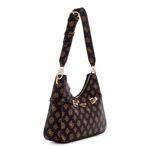 Fashion, accesorii si bijuterii - Femei - Accesorii femei - Genti si rucsacuri femei - Geanta dama Guess Loralee Hobo PG922602 Maro 27 x 14 x 7 cm - Infinity.ro