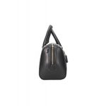 Fashion, accesorii si bijuterii - Femei - Accesorii femei - Genti si rucsacuri femei - Geanta dama Guess Nelka Satchel VG930705 Negru 25.5 x 16 x 12.5 cm - Infinity.ro