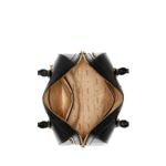 Fashion, accesorii si bijuterii - Femei - Accesorii femei - Genti si rucsacuri femei - Geanta dama Guess Nelka Satchel VG930705 Negru 25.5 x 16 x 12.5 cm - Infinity.ro