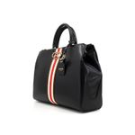 Fashion, accesorii si bijuterii - Femei - Accesorii femei - Genti si rucsacuri femei - Geanta dama Guess nelka satchel VG930707 35 x 25 x 11 cm Negru - Infinity.ro