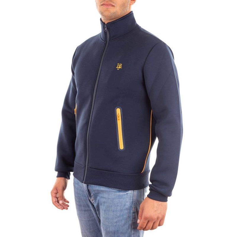 Fashion, accesorii si bijuterii - Barbati - Imbracaminte - Jachete si geci barbati - Jacheta barbati Harmont & Blaine L0EJ01 3XL INTL Albastru | Galben - Infinity.ro