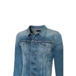 Fashion, accesorii si bijuterii - Barbati - Imbracaminte - Jachete si geci barbati - Geaca de blugi Gas 250913 Albastru XL INTL - Infinity.ro