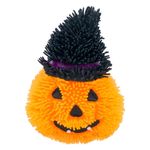 Casa si Gradina - Decoratiuni - Decoratiuni de sezon - Dovleac Decorativ Halloween, Luminos, Plastic Moale, Portocaliu/Negru - Infinity.ro