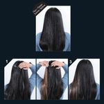 Casa si Gradina - Decoratiuni - Decoratiuni petrecere - Masti si costume carnaval - Extensie Par Hair Extension cu Clip 55cm Castaniu - Infinity.ro