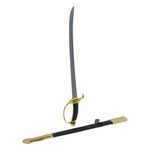 Jucarii, Copii si Bebe - Jucarii si jocuri - Jucarii de rol - Arme de jucarie - Sabie Muschetar, Jucarie, 65cm, Culoare Negru Auriu, Material Plastic - Infinity.ro