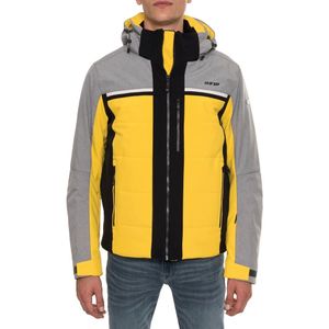 Geaca ski barbati West Scout model 196WSMJ01007, Galben/Gri