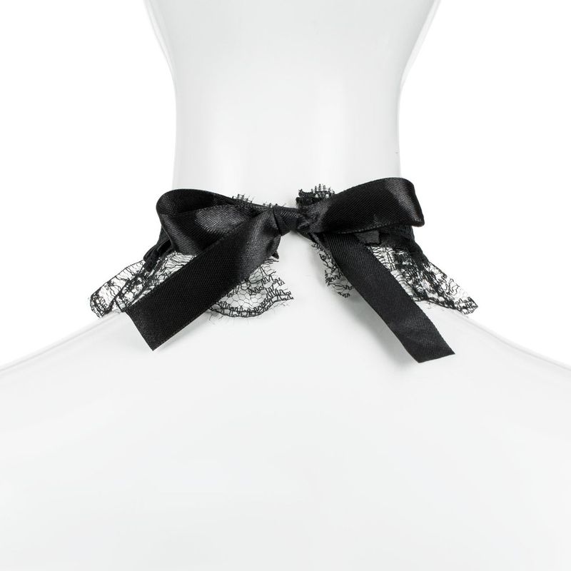 Jucarii, Copii si Bebe - Jucarii si jocuri - Jucarii de rol - Masti si costume copii - Set Accesorii Deghizare Halloween Gothic, Colier Choker si Bratara, Negru, 2 Bucati - Infinity.ro