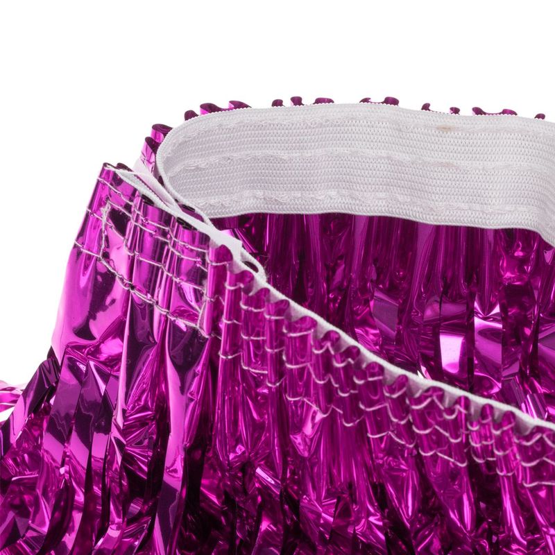 Jucarii, Copii si Bebe - Jucarii si jocuri - Jucarii de rol - Masti si costume copii - Fusta Tutu Cheerleader, Halloween, Fucsia, One Size INTL - Infinity.ro