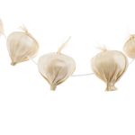 Jucarii, Copii si Bebe - Jucarii si jocuri - Jucarii de rol - Masti si costume copii - Colier Accesorii Deghizare, Model Usturoi, Set 12 Bucati, Culoare Bej - Infinity.ro